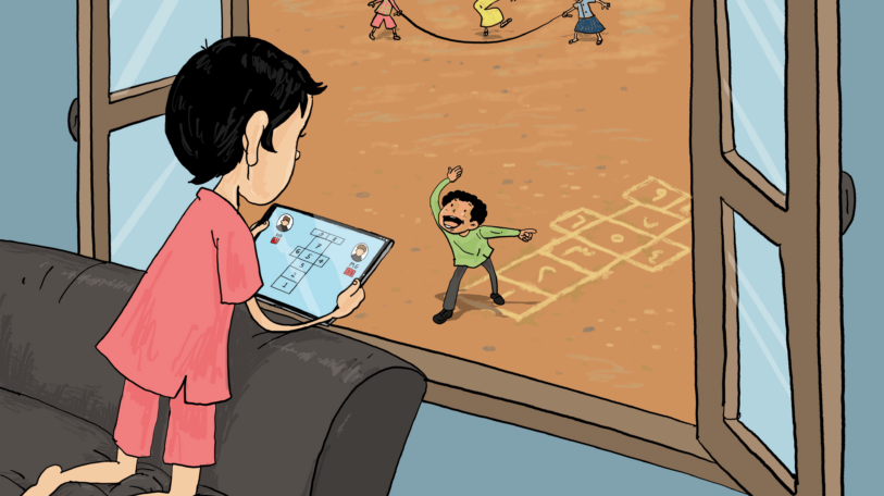 كاريكاتير | الواقع.. والافتراضي!