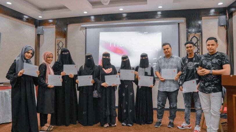 تدريب بعدن على المشاركة الرقمية واستخدام السوشل ميديا لنقل الوعي