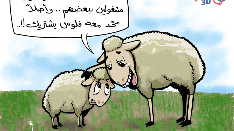 كاريكاتير | أضحية العيد في اليمن اليوم!