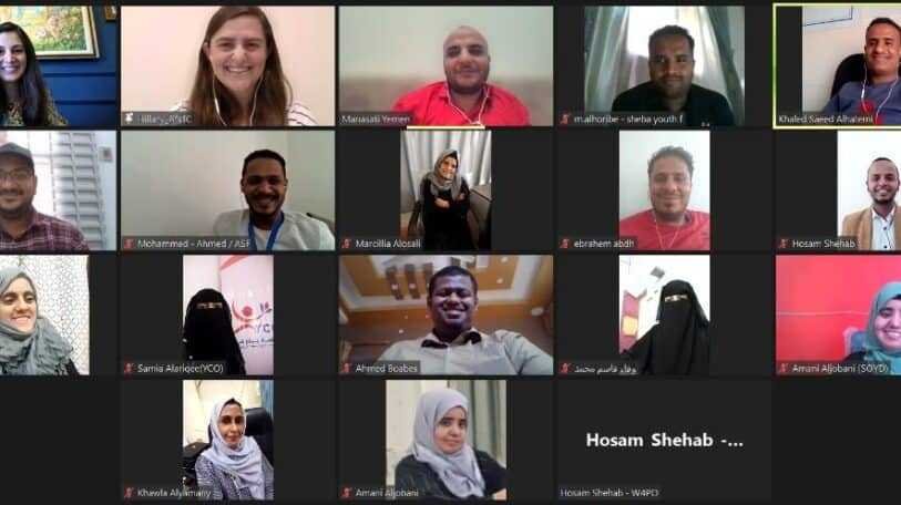 اختتام تدريب «الحملات من أجل التغيير الاجتماعي» لمؤسسات من عدن وتعز