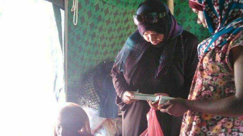 «منى لقمان».. سفيرة السلام في زمن الحرب