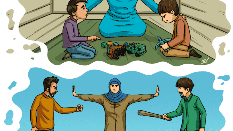 كاريكاتير | وساطتها من الصِّغَر إلى الكِبَر!