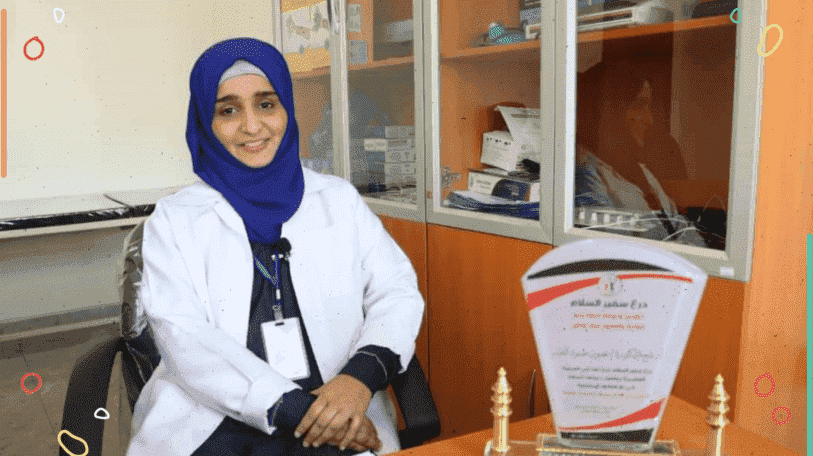 «غصون حمود».. سفيرة سلام رغم الإعاقة