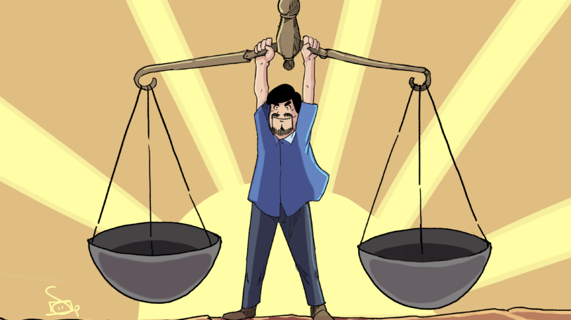 كاريكاتير | ميزان المساواة!