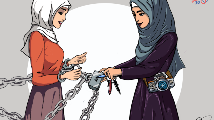 كاريكاتير | صوت الدفاع عن حقوق المرأة!