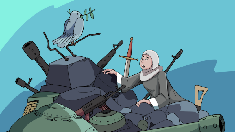 كاريكاتير | البحث عن السلام!