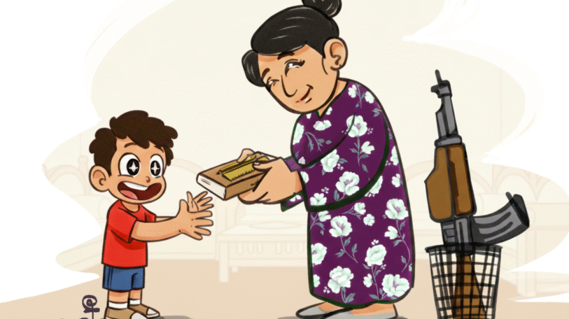 كاريكاتير | أمهات للسلام والتعايش!